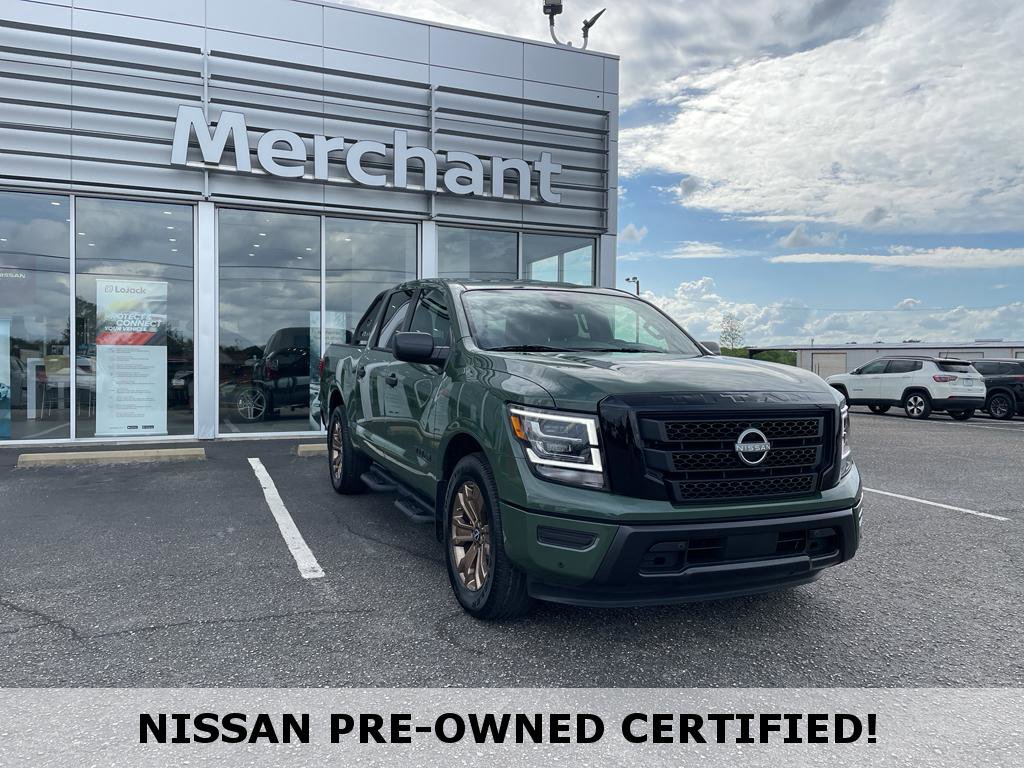 Certified 2024 Nissan Titan SV w/ SV Bronze Edition Package