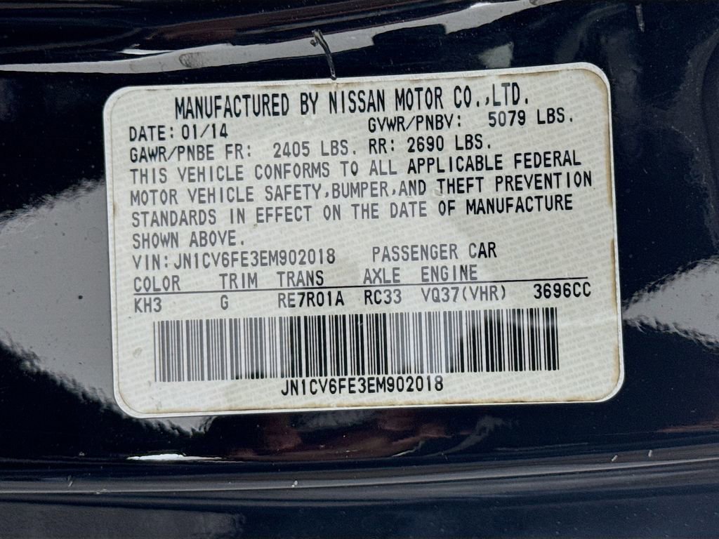 2014 INFINITI Q60 Convertible