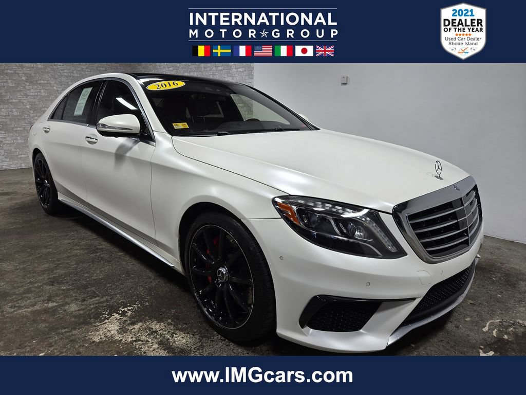 Used 2016 Mercedes-Benz S 63 AMG 4MATIC Sedan