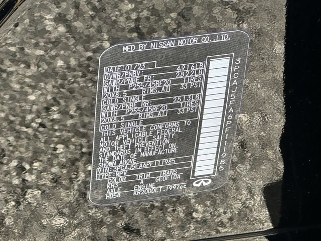 2023 INFINITI Qx50 Sport