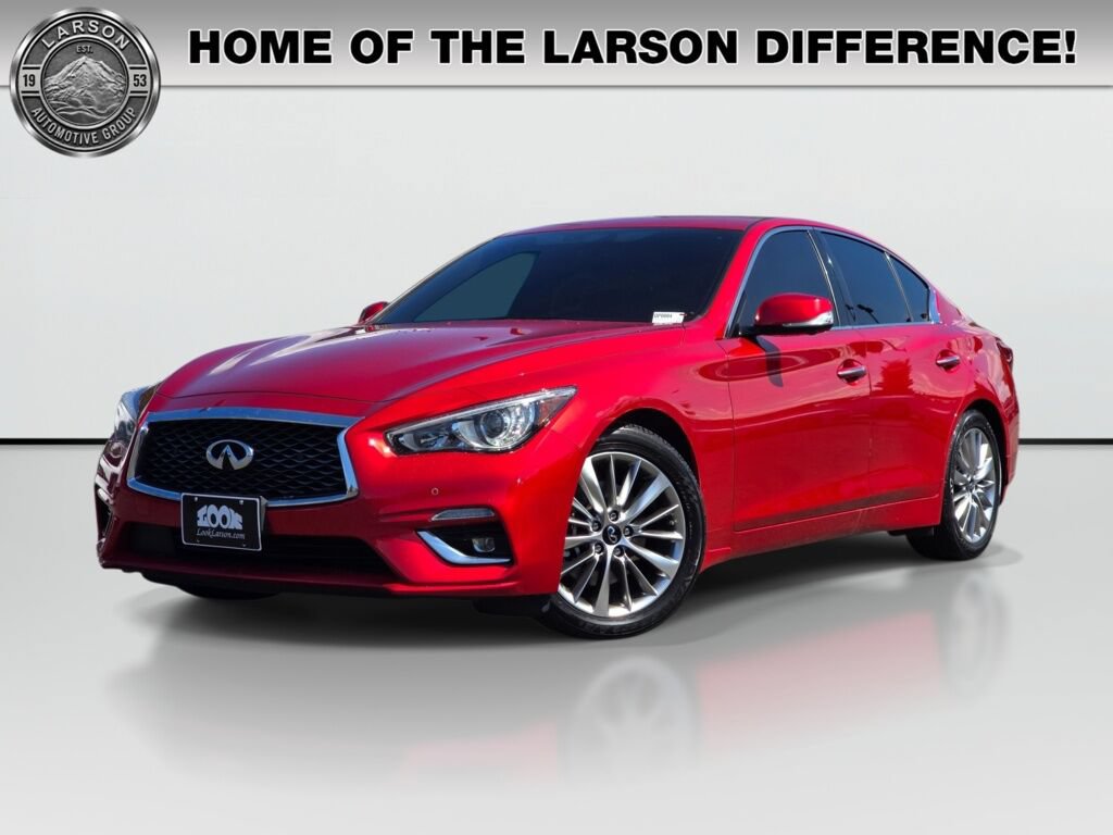 Used 2023 INFINITI Q50 Luxe w/ Cargo Package