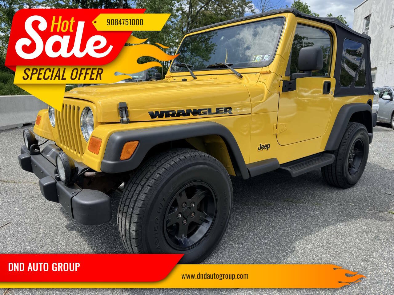 Used 2004 Jeep Wrangler 4WD w/ 30" Tire & Wheel Group