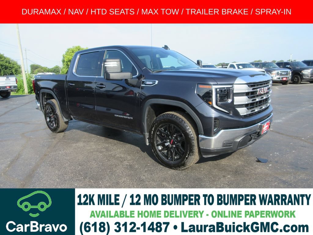 Certified 2025 GMC Sierra 1500 SLE w/ Max Trailering Package