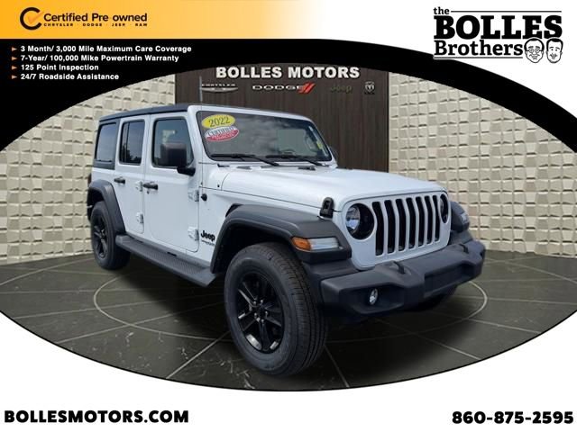 Certified 2022 Jeep Wrangler Unlimited Sport
