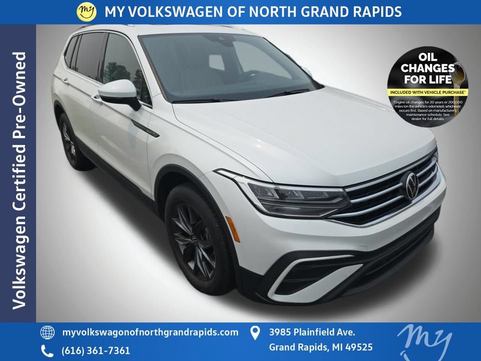 Certified 2023 Volkswagen Tiguan SE w/ Panoramic Sunroof Package