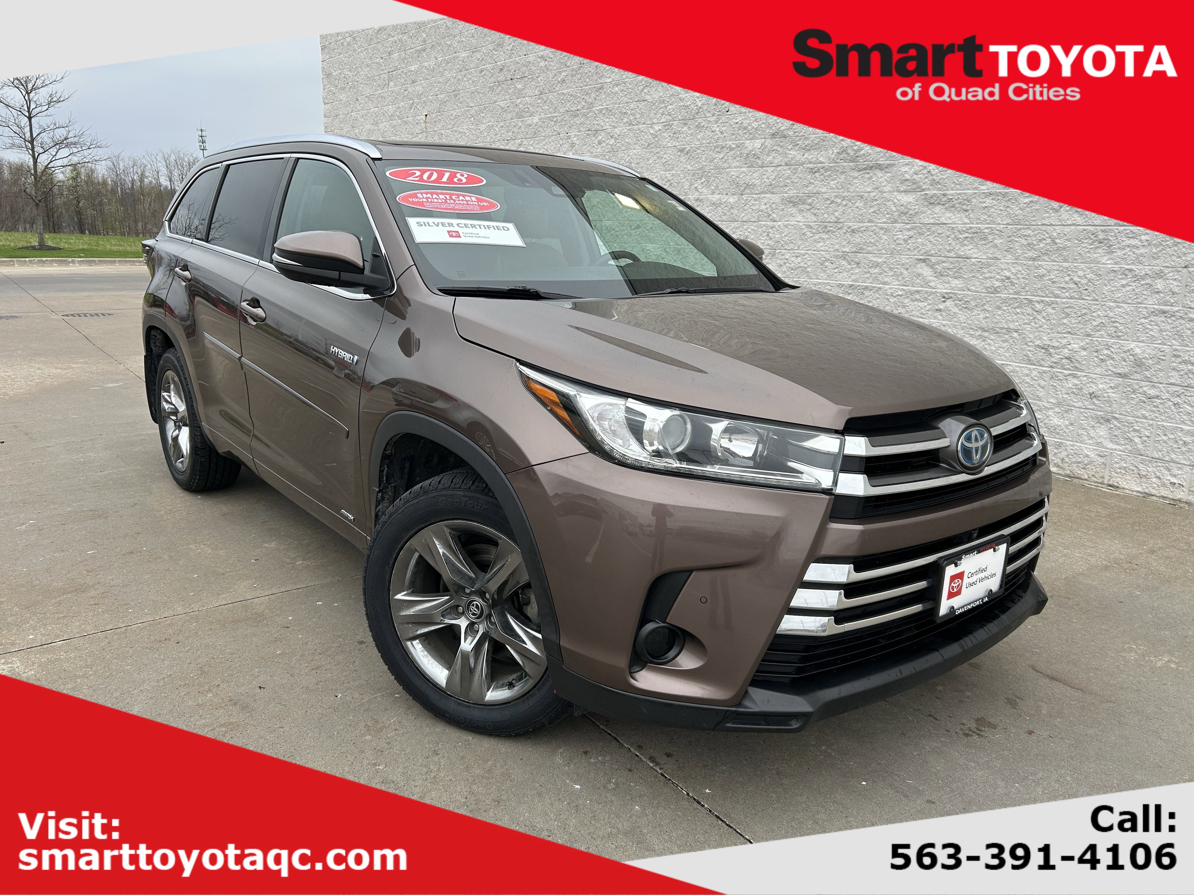Certified 2018 Toyota Highlander Limited Platinum