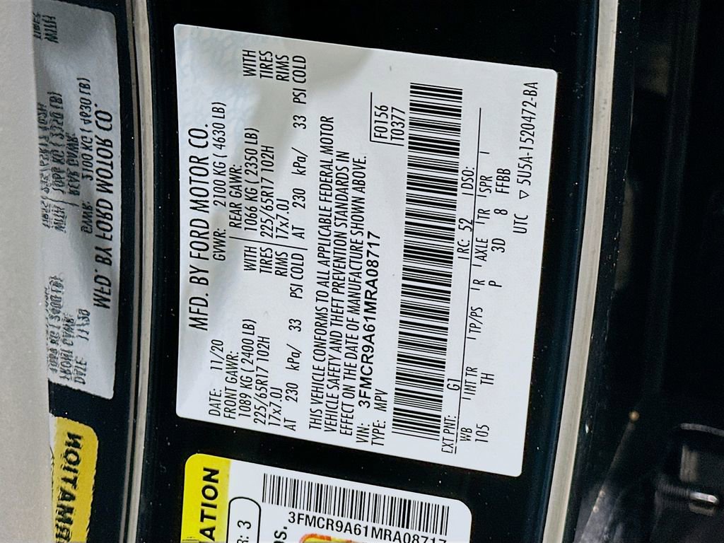 2021 Ford Bronco Sport