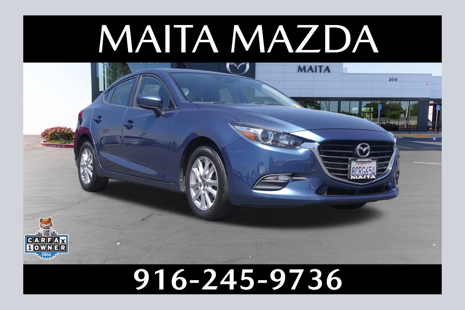 Used 2018 MAZDA MAZDA3 Sport w/ Preferred Equipment Package