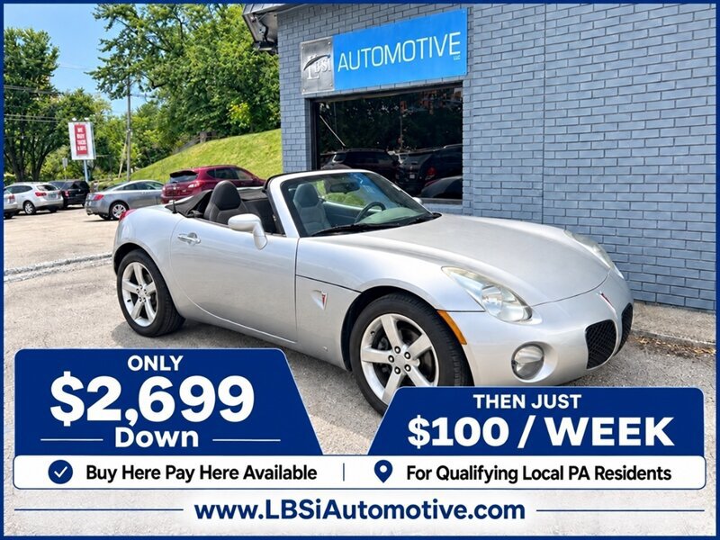 Used 2008 Pontiac Solstice Convertible w/ Premium Package