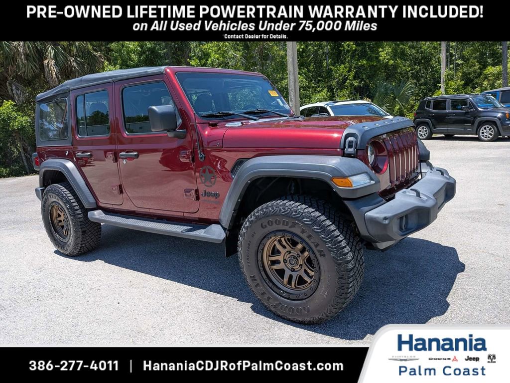Used 2022 Jeep Wrangler Unlimited Sport