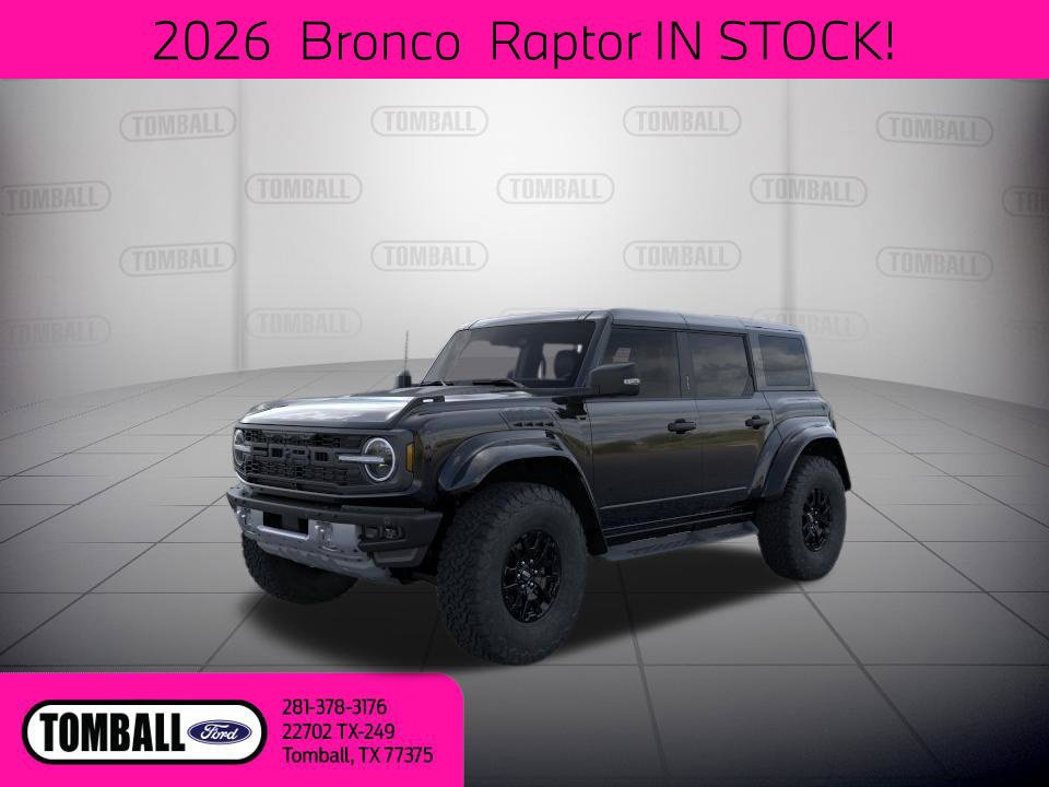 New 2026 Ford Bronco Raptor