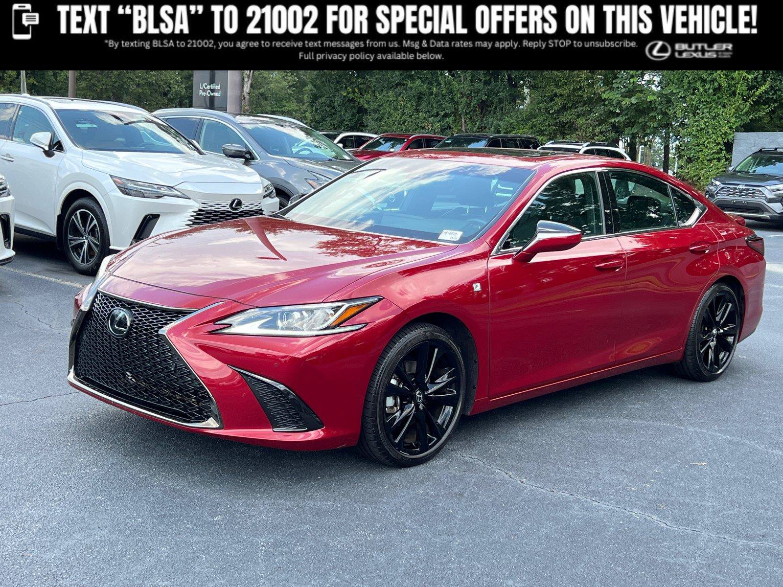 Certified 2024 Lexus ES 350 F Sport w/ Accessory Package (Z2)