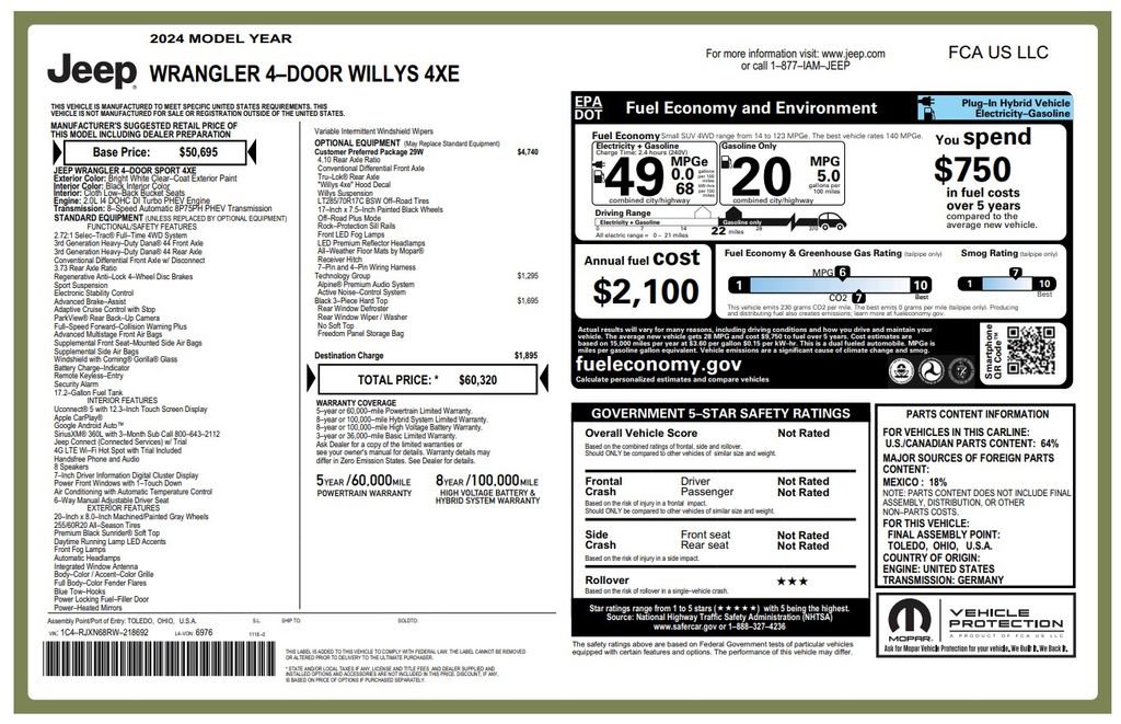 2024 Jeep Wrangler Unlimited