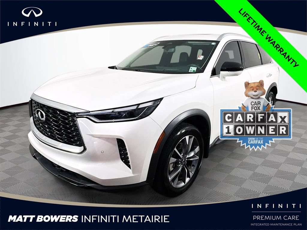 Certified 2023 INFINITI QX60 Luxe w/ Vision Package