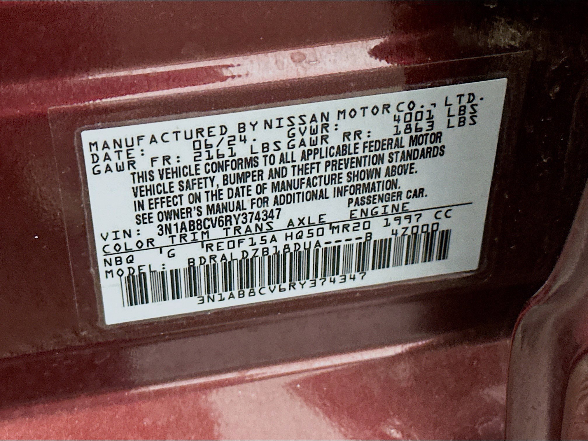 2024 Nissan Sentra SV