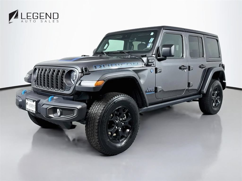 Used 2024 Jeep Wrangler Unlimited Rubicon 4xe w/ Technology Group