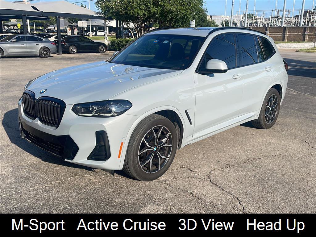Certified 2023 BMW X3 sDrive30i w/ M Sport Package
