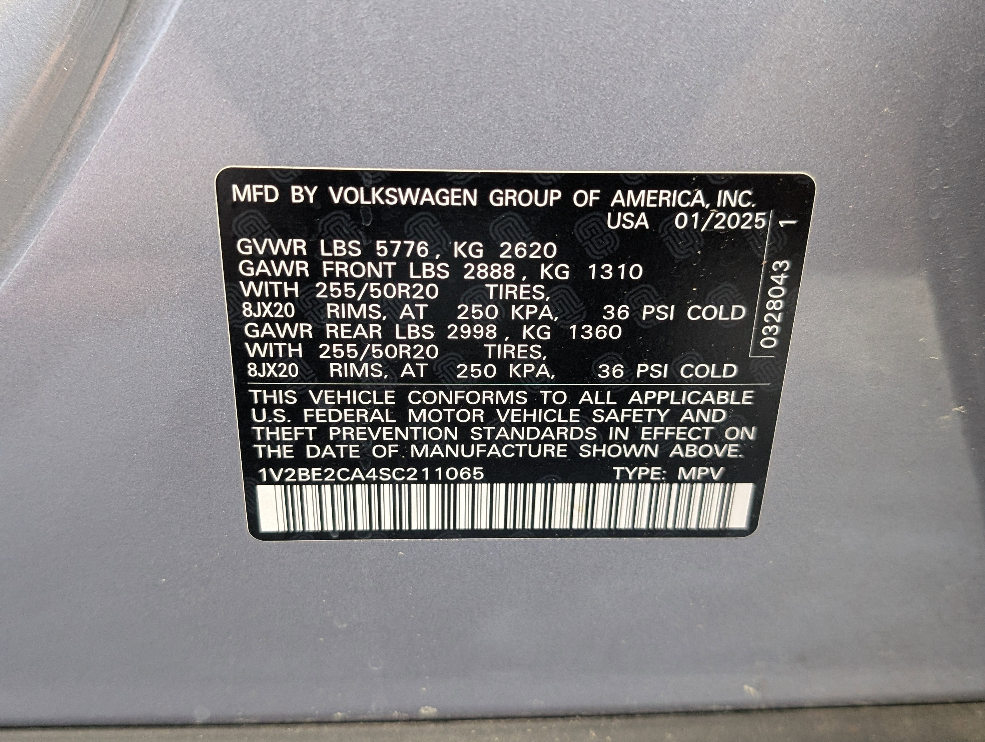 2025 Volkswagen Atlas Cross Sport SEL