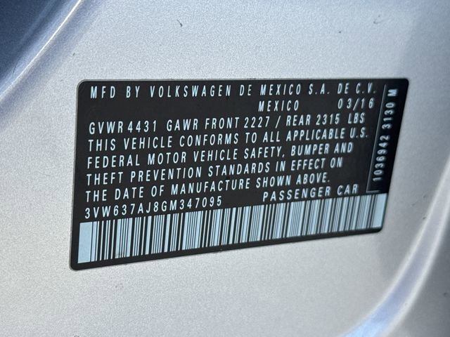 2016 Volkswagen Jetta SEL Premium