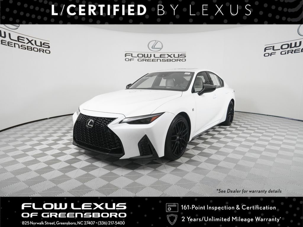 Certified 2024 Lexus IS 350 F Sport w/ Blackout Package