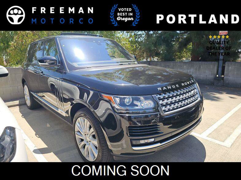 Used 2017 Land Rover Range Rover Long Wheelbase Supercharged