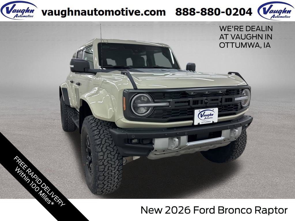 New 2026 Ford Bronco Raptor