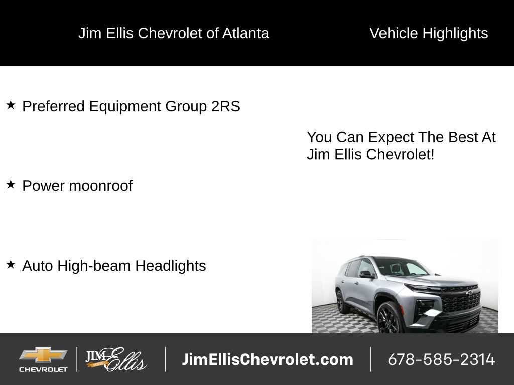 2024 Chevrolet Traverse RS