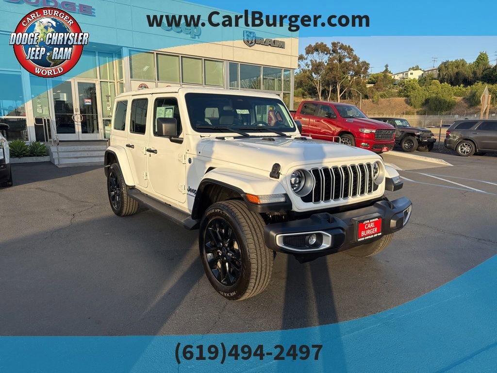 Certified 2025 Jeep Wrangler Unlimited Sahara