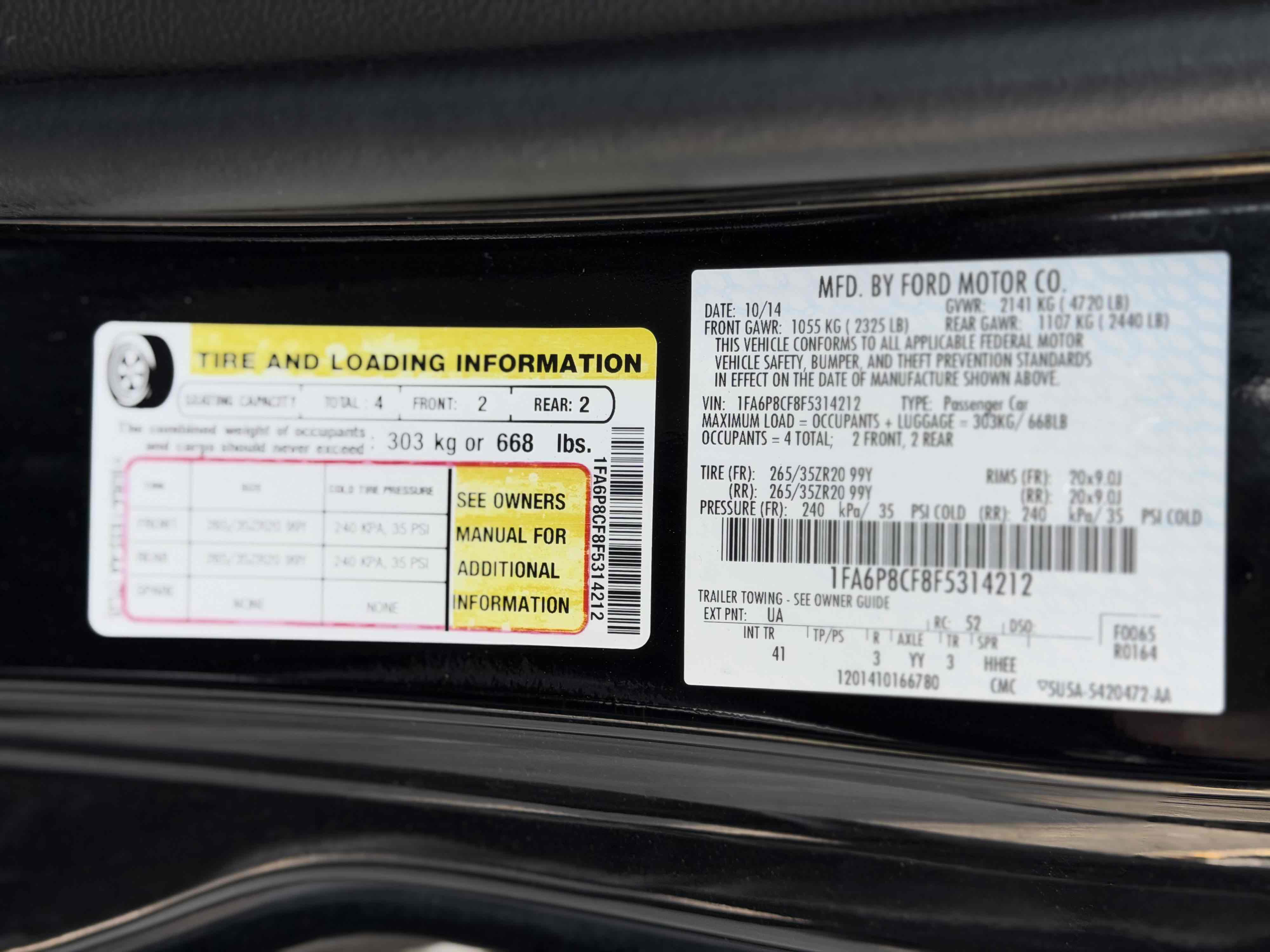 2015 Ford Mustang GT Premium