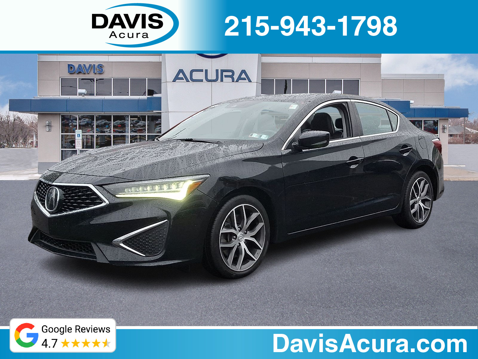 Certified 2021 Acura ILX w/ Premium Package