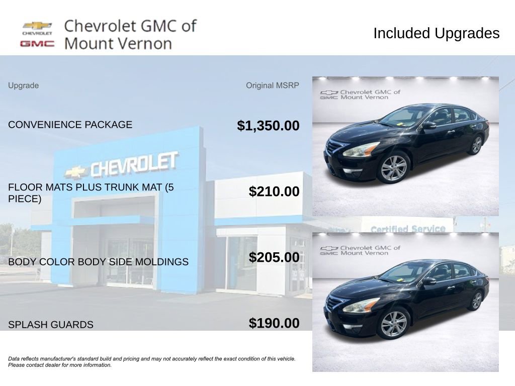 2015 Nissan Altima 2.5 SV