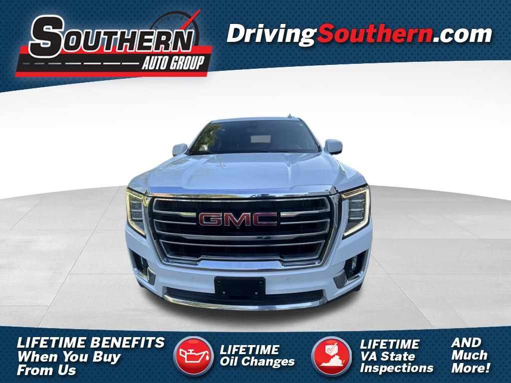 Used 2021 GMC Yukon XL SLT w/ Rear Media and Nav Package