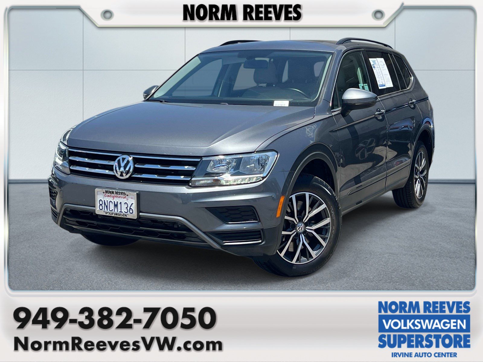 Used 2019 Volkswagen Tiguan SE w/ Panoramic Sunroof Package