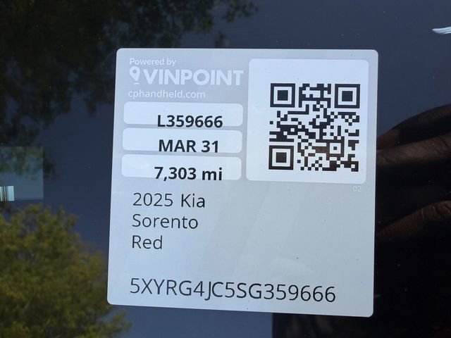 2025 Kia Sorento LX