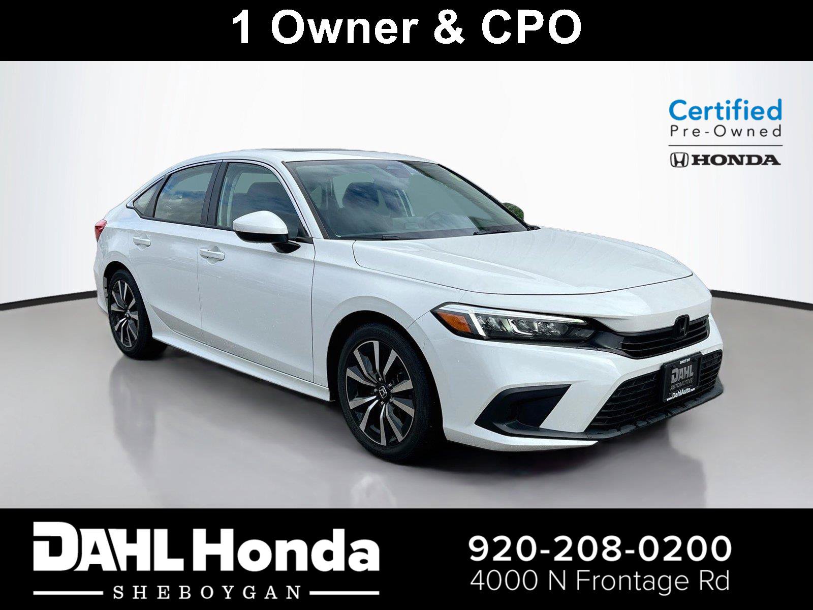 Certified 2022 Honda Civic EX