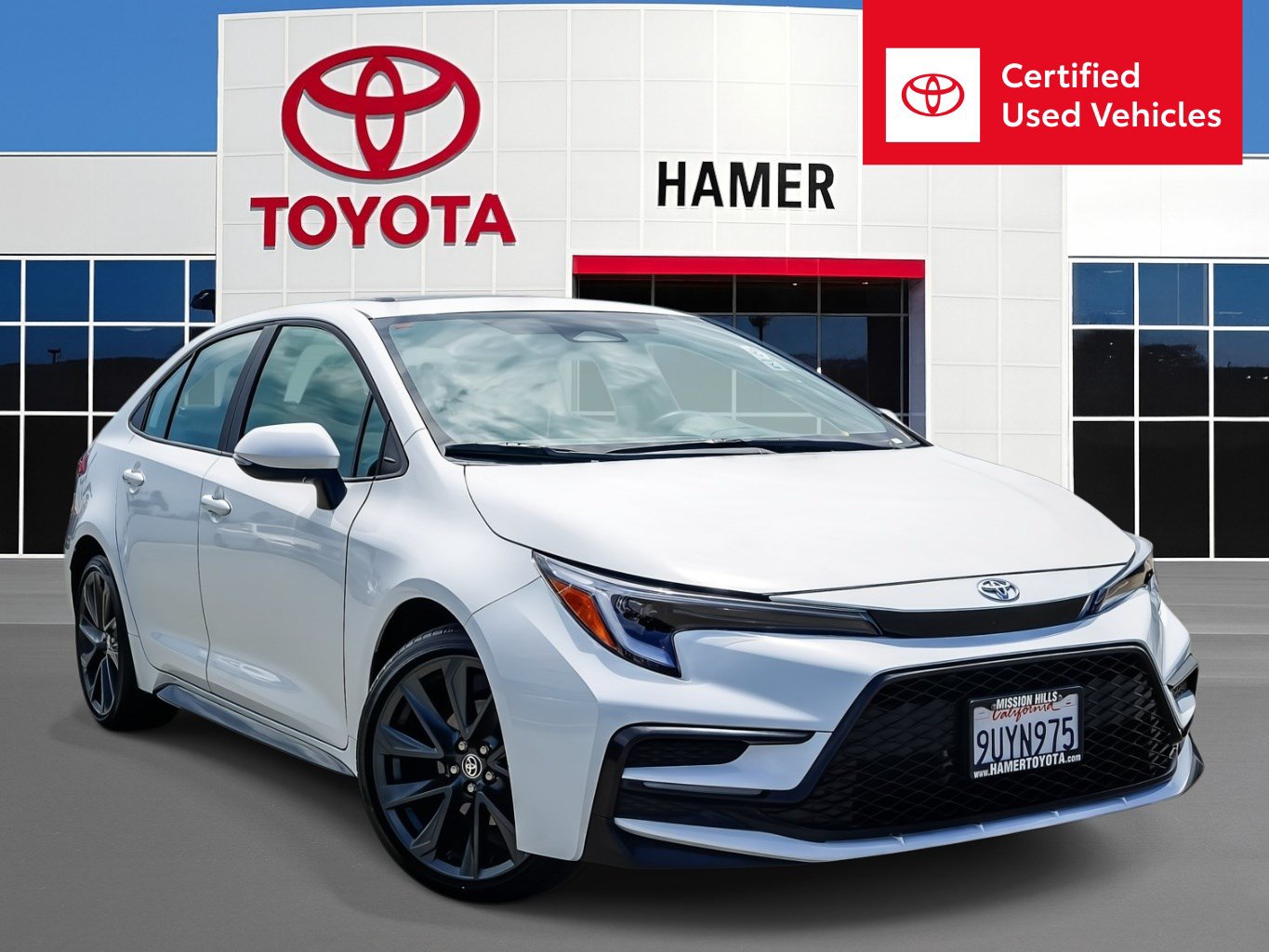 Certified 2025 Toyota Corolla SE w/ SE Premium Package