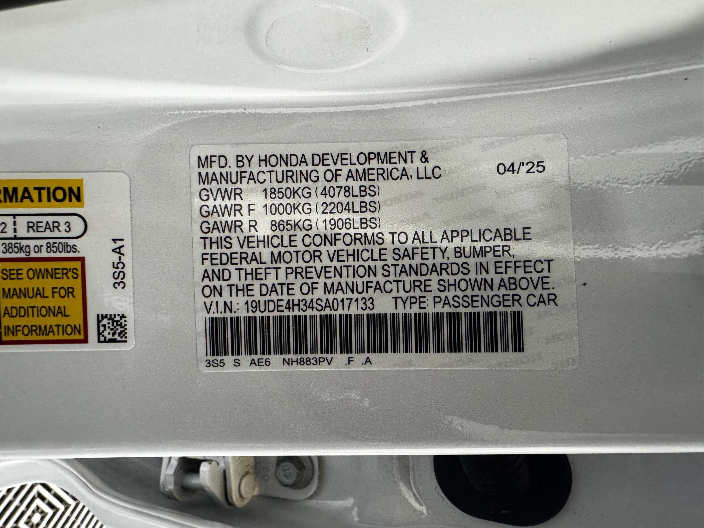 2025 Acura Integra A-Spec