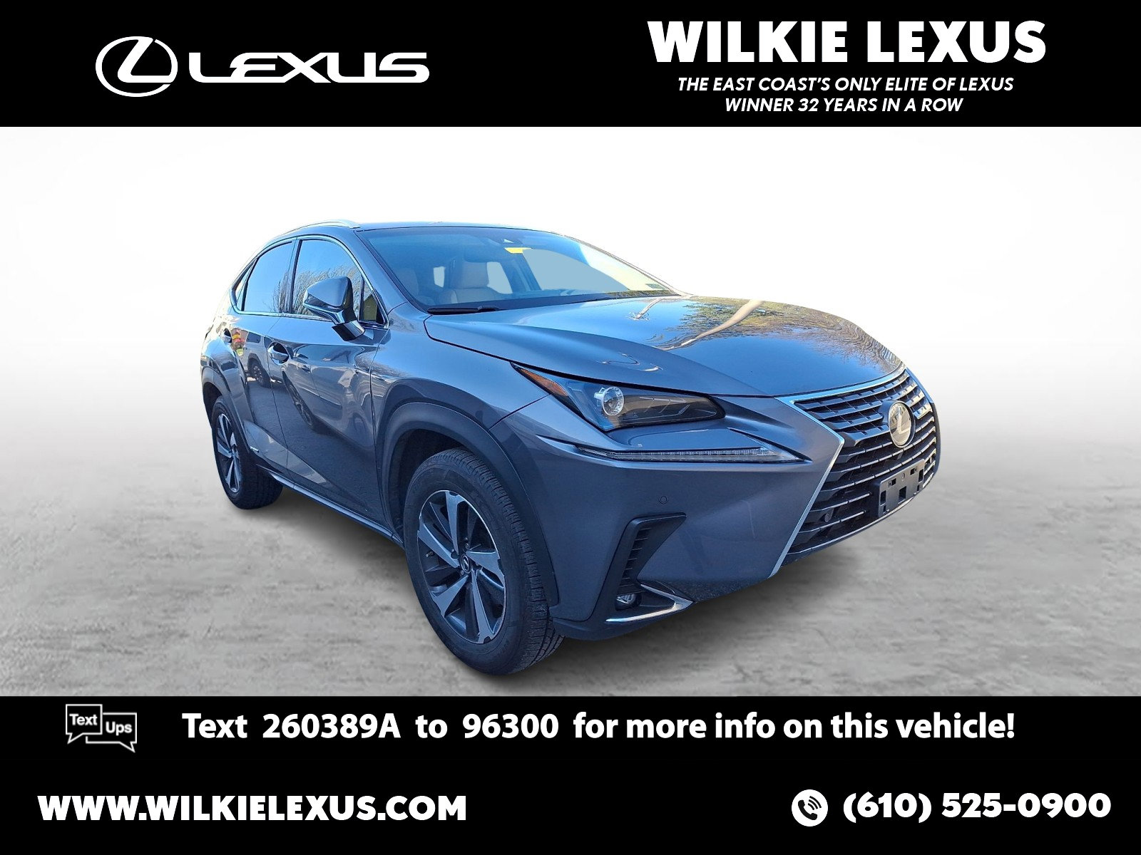 Used 2019 Lexus NX 300h AWD w/ Premium Package
