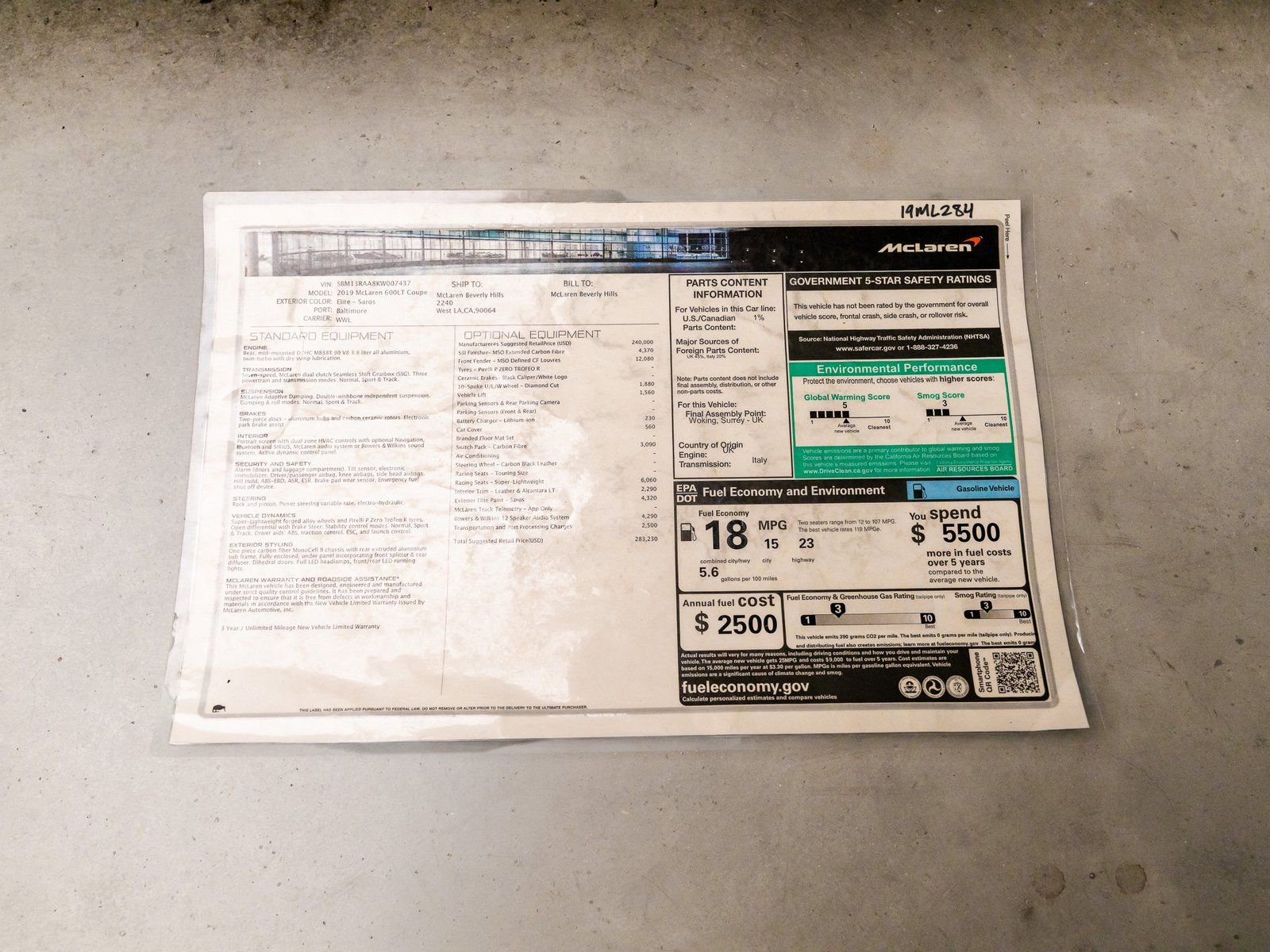 Used 2019 McLaren 600LT photo 38