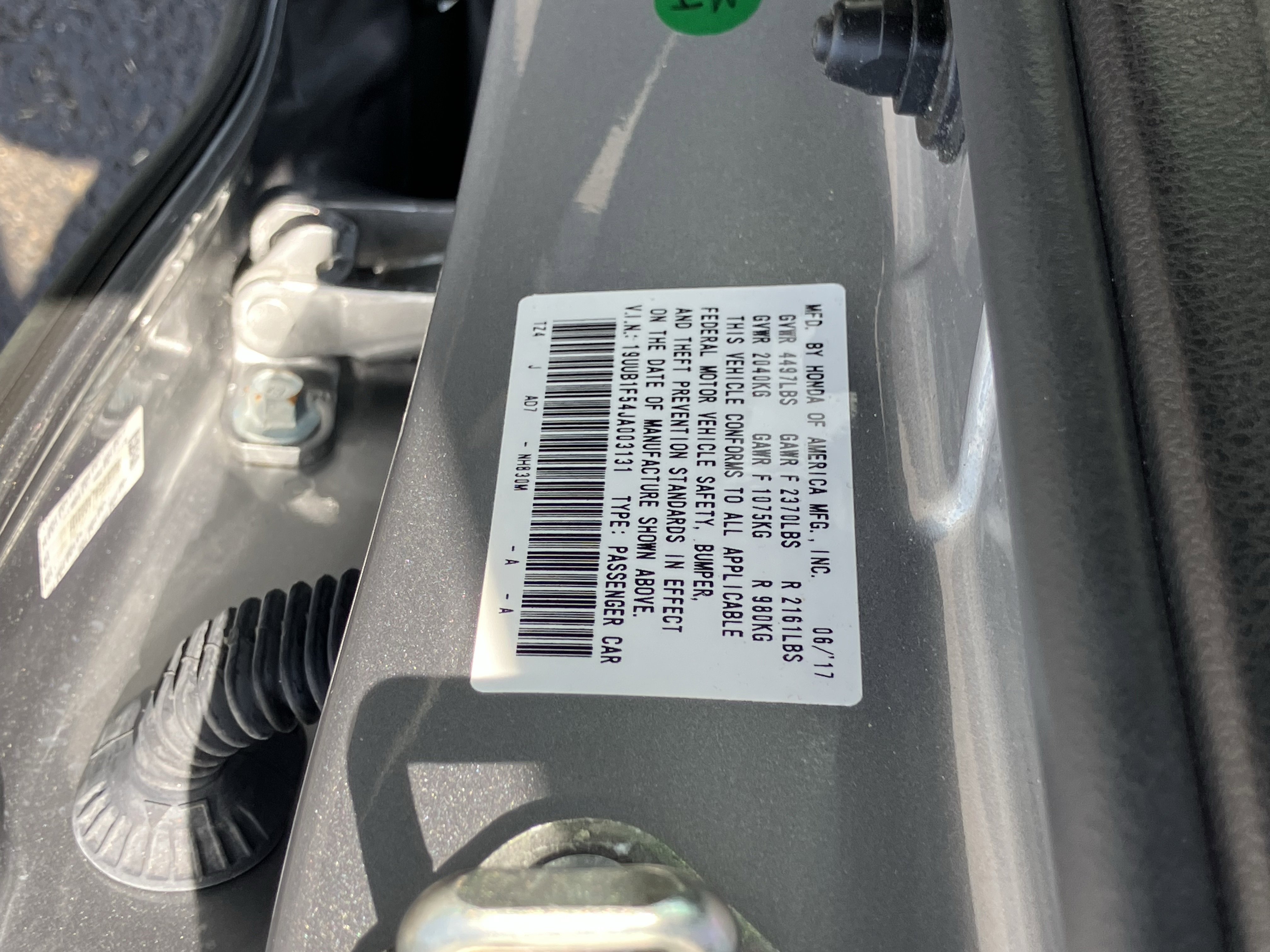 2018 Acura TLX w/ Technology Package