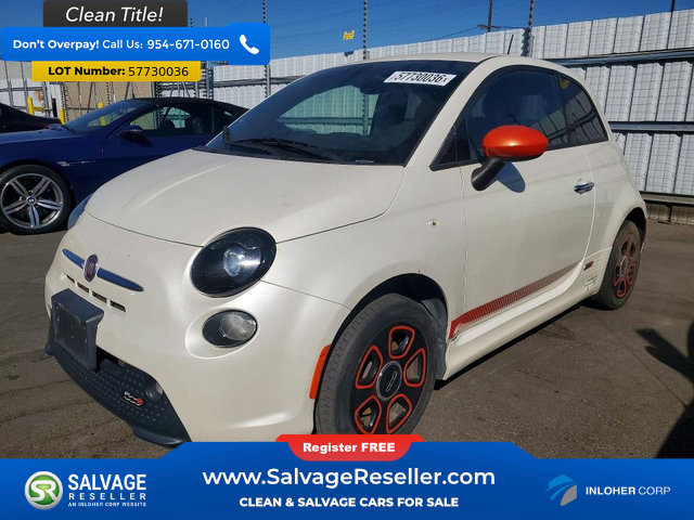 Used 2016 FIAT 500 e w/ Esport Package