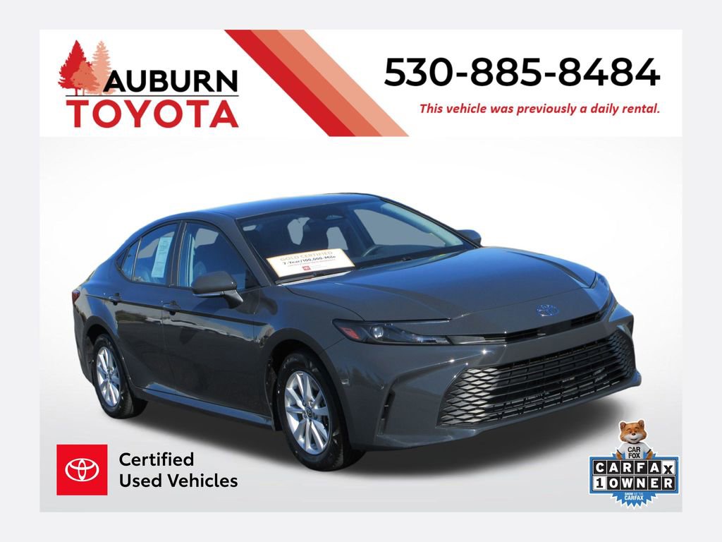Certified 2025 Toyota Camry LE