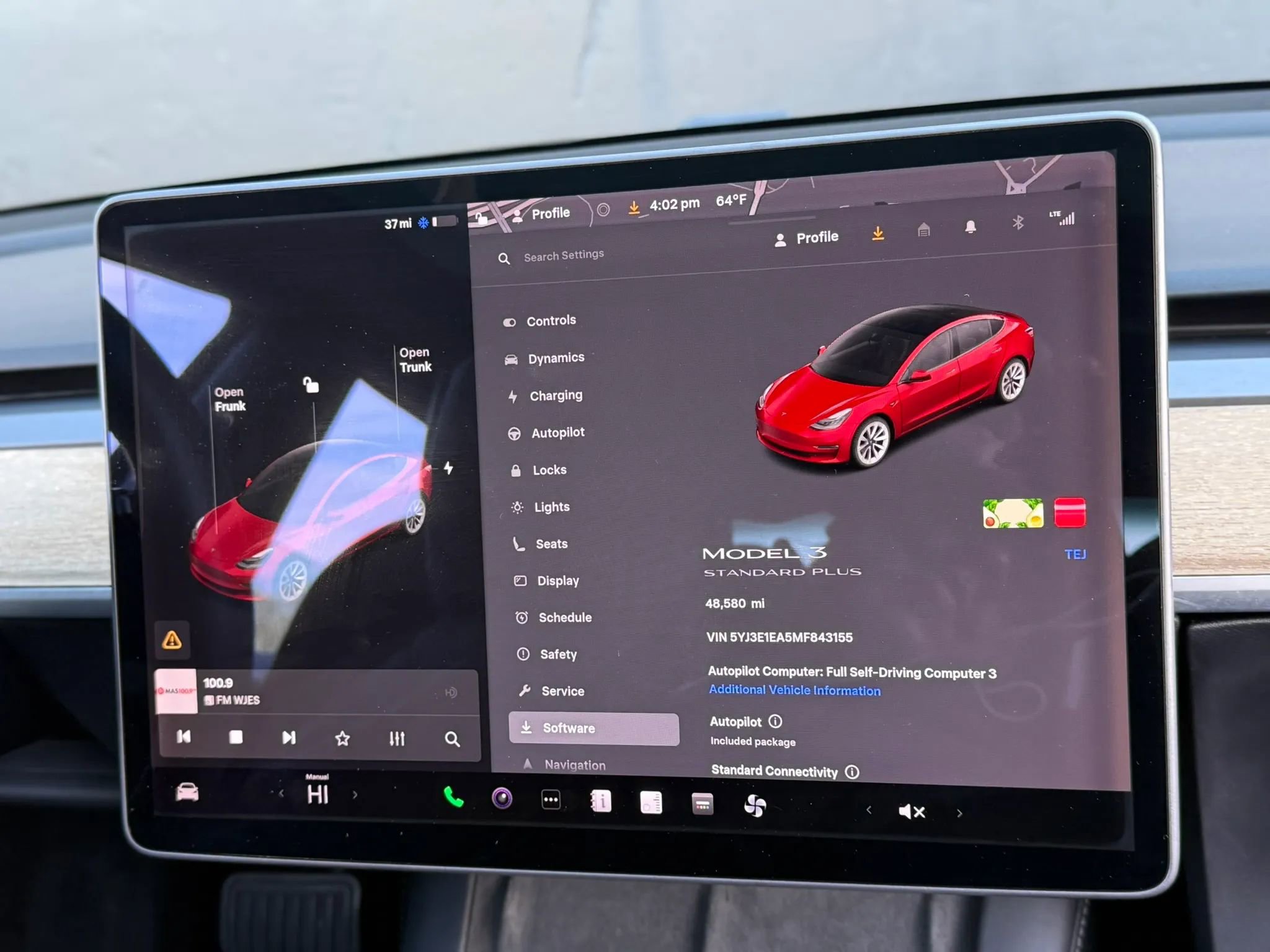 2021 Tesla Model 3 Standard Range Plus