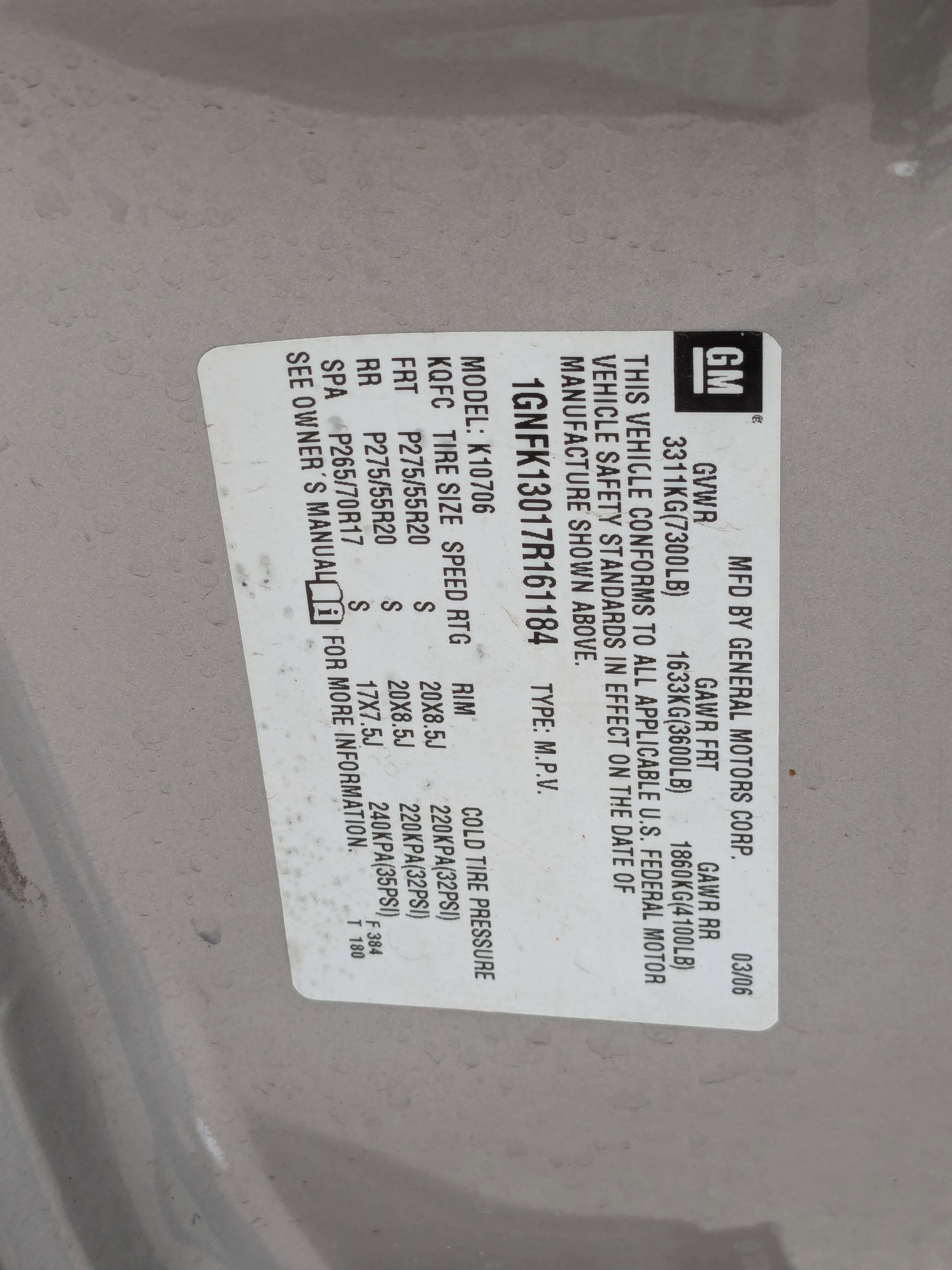 2007 Chevrolet Tahoe LTZ