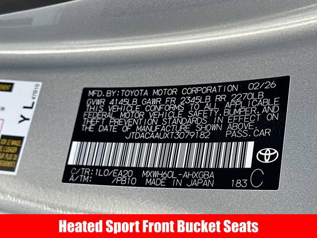 2026 Toyota Prius XLE