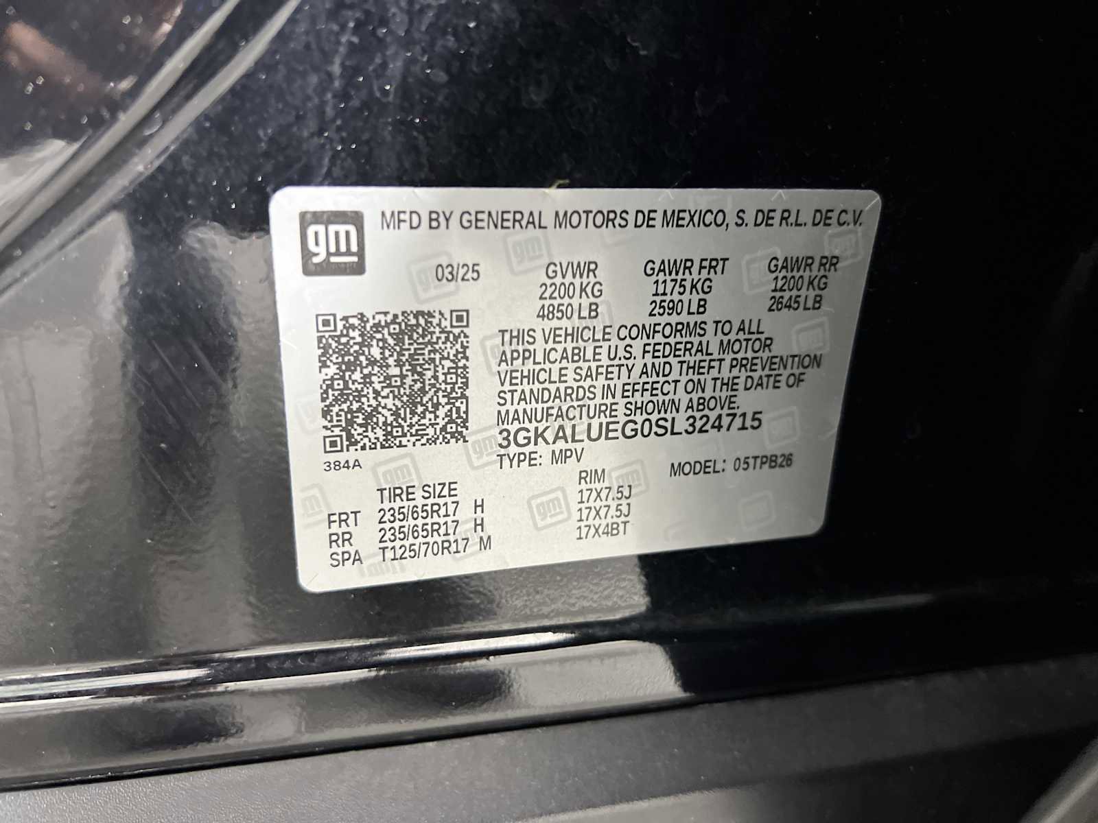 2025 GMC Terrain Elevation