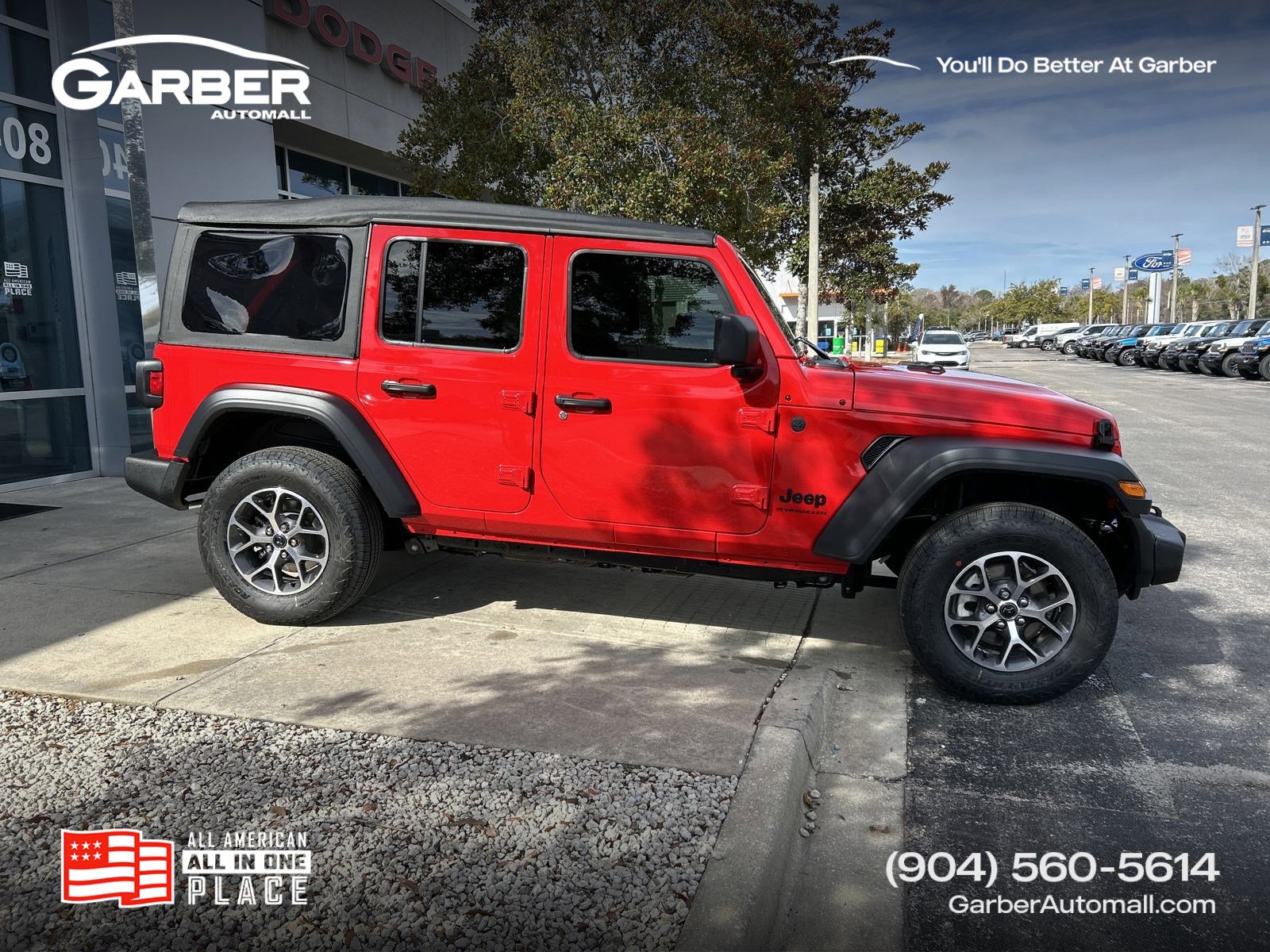 New 2025 Jeep Wrangler Sport S