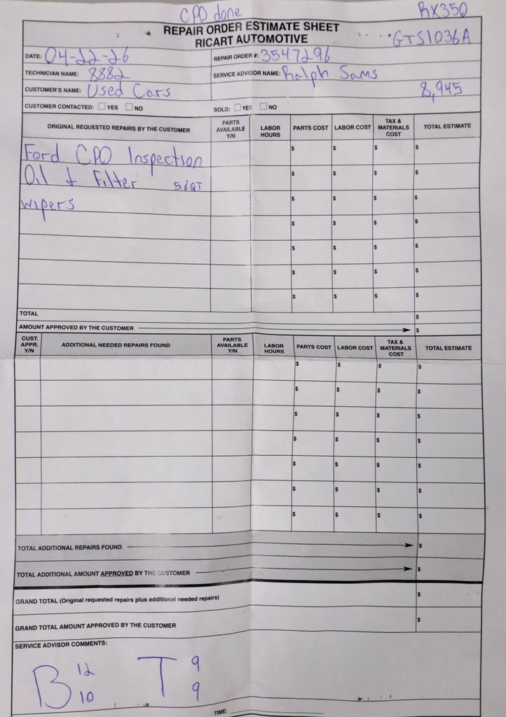 2025 Lexus RX 350 AWD