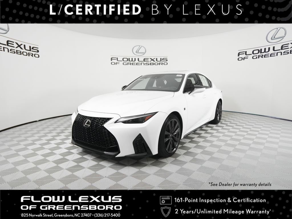 Certified 2025 Lexus IS 350 F Sport w/ Accessory Package 2