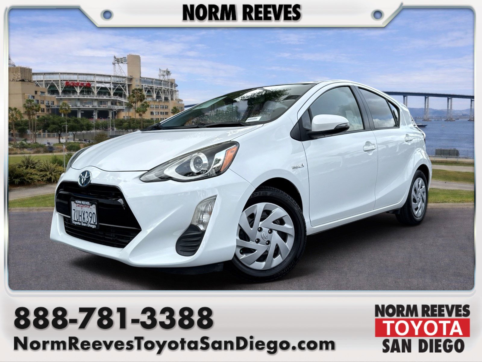 Used 2016 Toyota Prius C Three